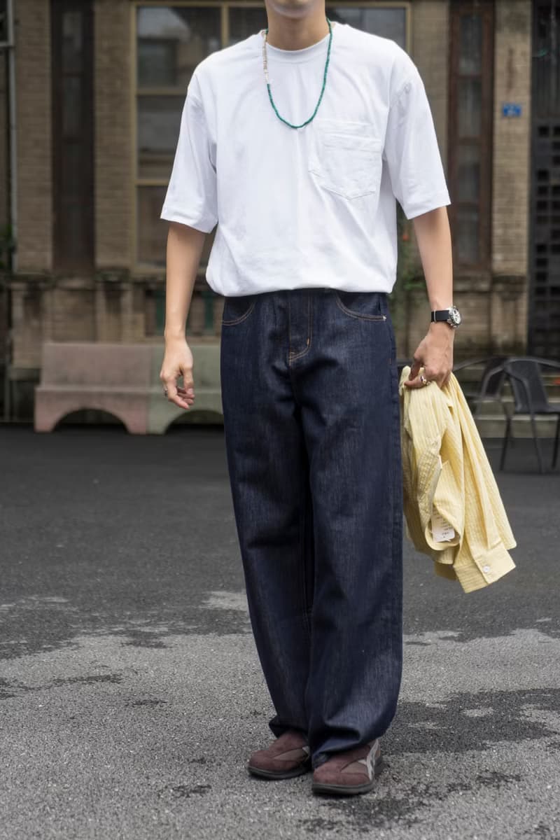 Denim Pants 經典原色單寧牛仔長褲 日系潮流休閒寬鬆直筒牛仔褲