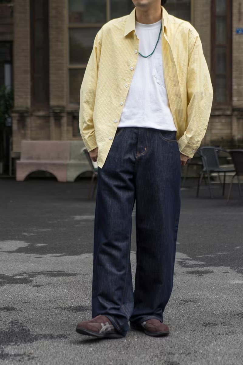 Denim Pants 經典原色單寧牛仔長褲 日系潮流休閒寬鬆直筒牛仔褲