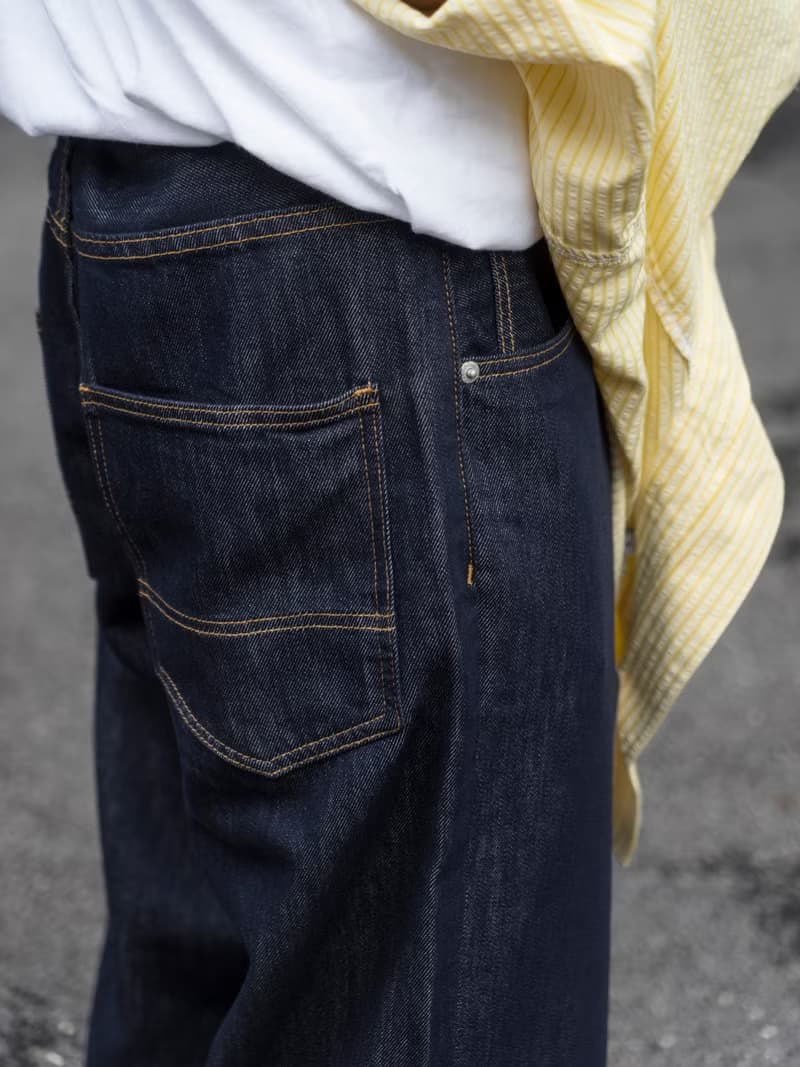 Denim Pants 經典原色單寧牛仔長褲 日系潮流休閒寬鬆直筒牛仔褲