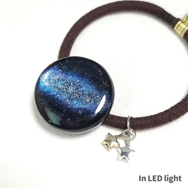 宇宙銀河髮圈 夜空 星星 髮飾