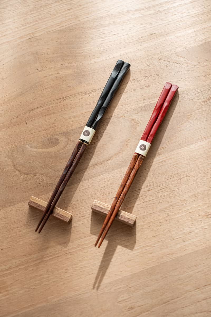 【結婚禮物】日日好日系列 漆器夫妻對筷 /附筷架/禮盒