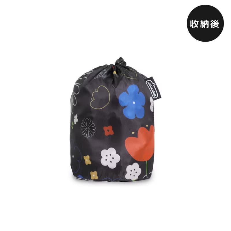 murmur山丘頸枕NP030(塗鴉小花) | U型護頸枕推薦(附收納袋)