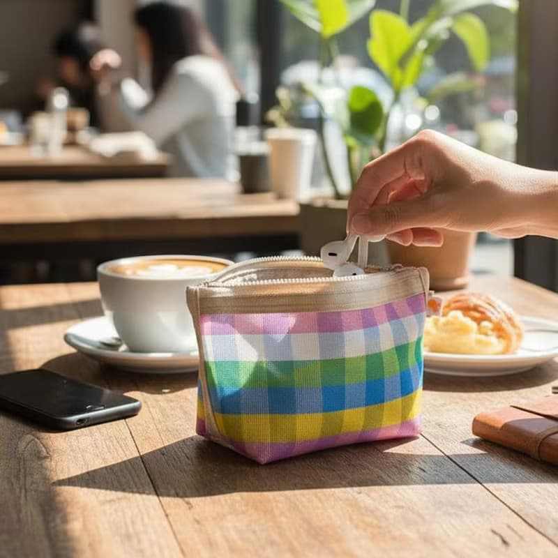 台灣LV-三角拉鍊包(大)