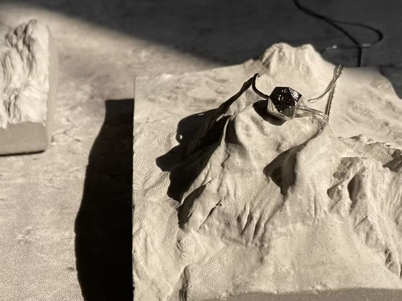 【Infinitas。立方八角天鐵隕石項鍊】天然鎳鐵殞石、瑞典M鐵