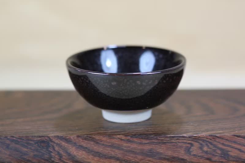 【母親節禮物】60ml 黑星 天目釉 圓滿茶杯 鶯歌名家葉敏祥作品