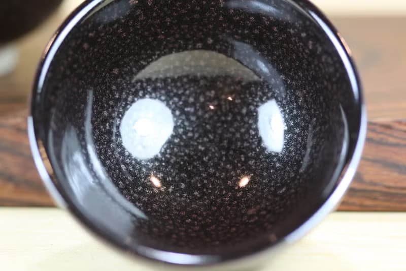 【母親節禮物】60ml 黑星 天目釉 圓滿茶杯 鶯歌名家葉敏祥作品