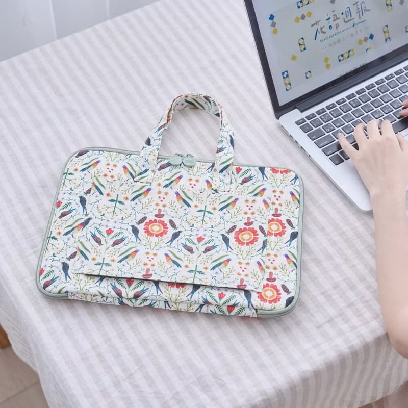 13吋筆電收納包-差旅款/藝術家聯名/印花樂xSoupyTang/森林萬花筒