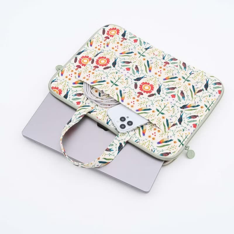 13吋筆電收納包-差旅款/藝術家聯名/印花樂xSoupyTang/森林萬花筒