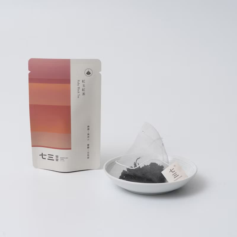 七三茶堂 立體茶包丨紅玉紅茶 8單入–精裝盒