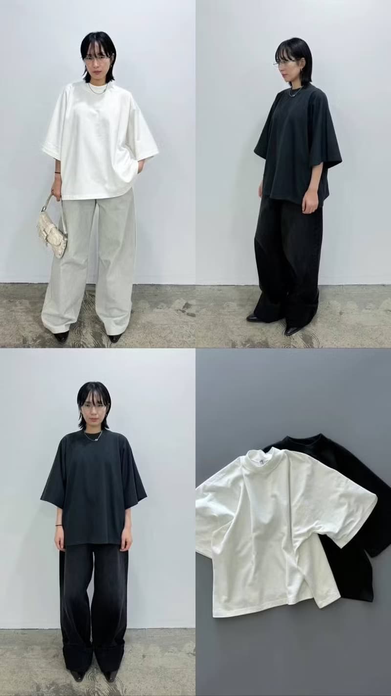 超質感小高領寬鬆上衣 中性身形友善 - 2色