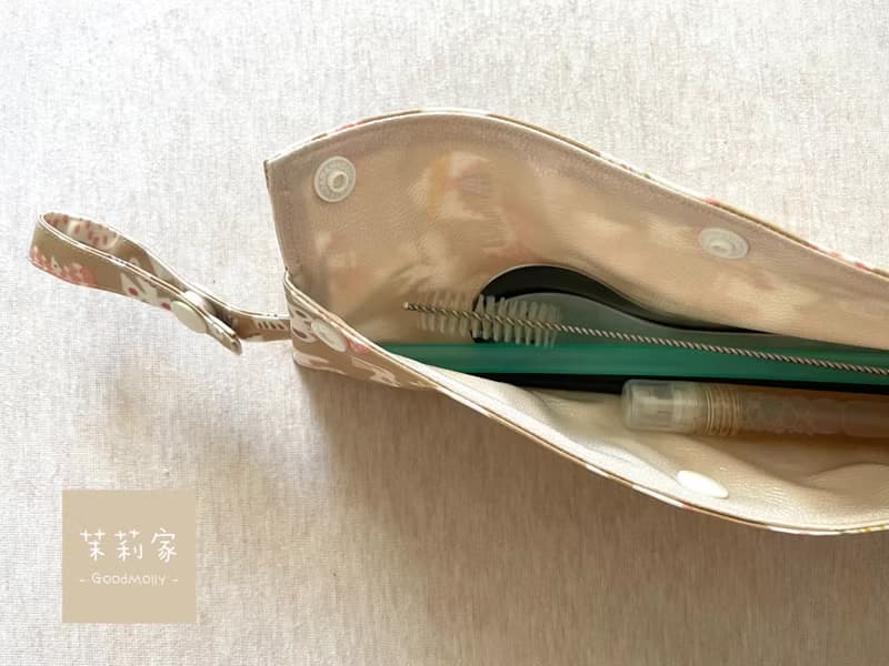 防水款環保餐具袋 -飛鳥