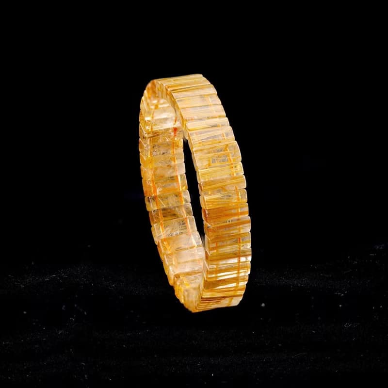 寶麗金珠寶-天然鈦晶手排