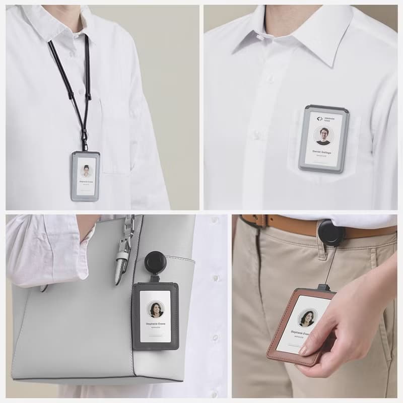 DuoFlip磁吸翻轉證件卡套/雙面卡夾(Mag Safe適用)榛果棕