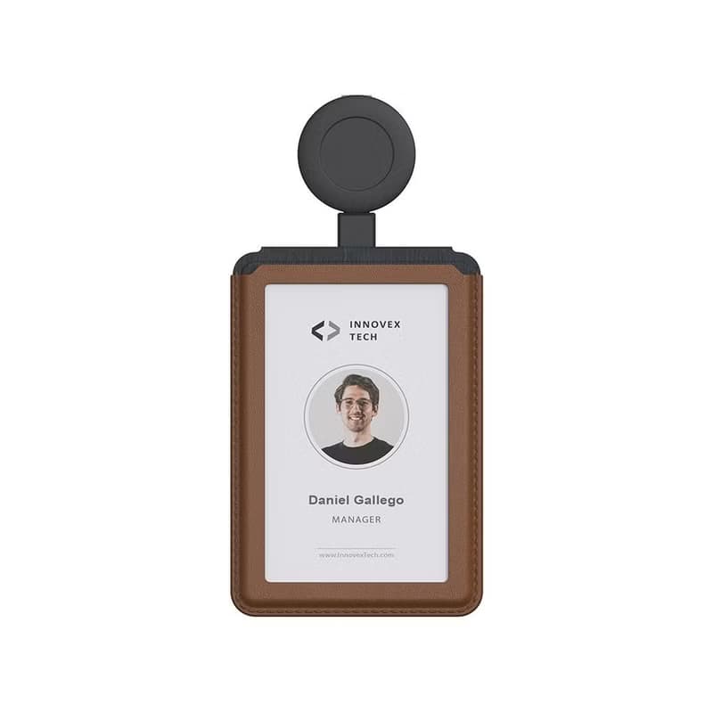 DuoFlip磁吸翻轉證件卡套/雙面卡夾(Mag Safe適用)榛果棕