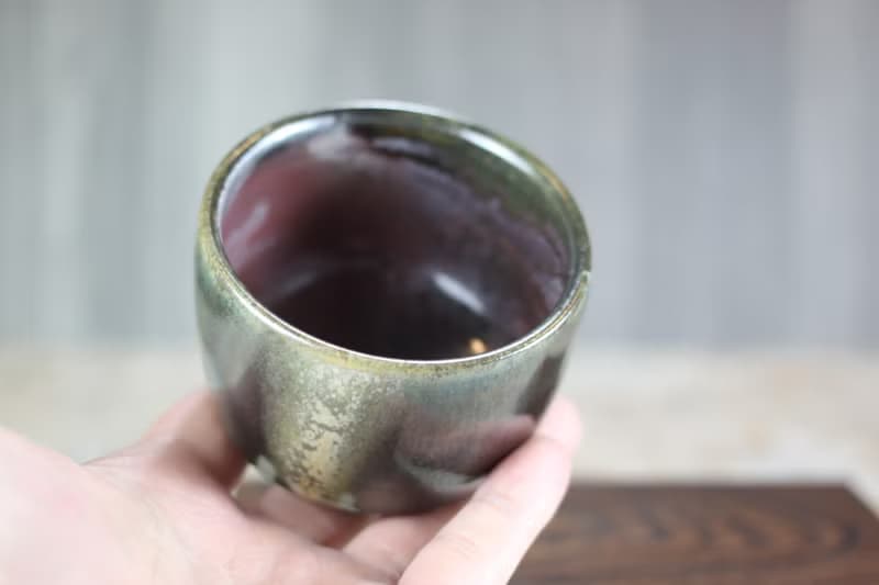 【送禮好物】天然落灰 柴燒茶碗 名家葉敏祥手作 150ml