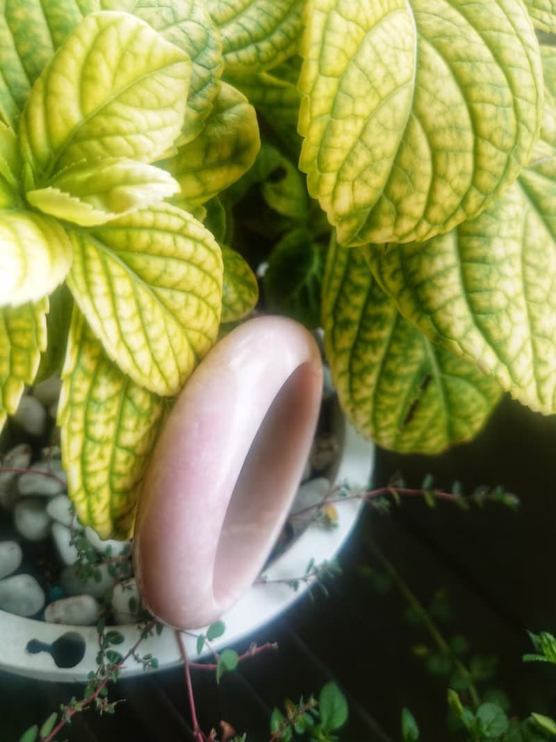 Miss feng天然石-粉奧寶手鐲