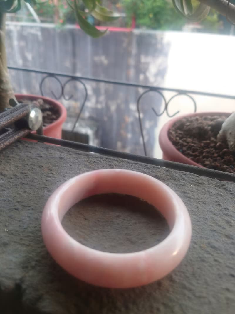 Miss feng天然石-粉奧寶手鐲