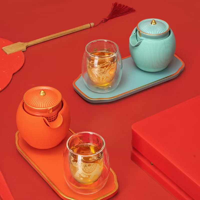 故宮宮廷文化 | 小泡蛋小君杯 一壺一杯 私享茶具 聖誕禮物 新年