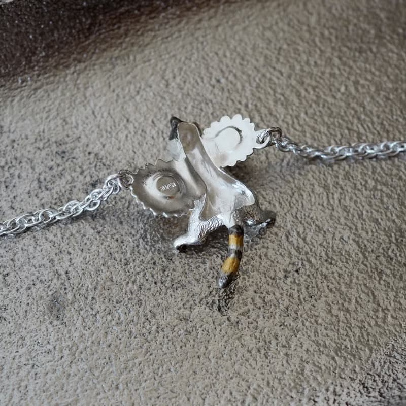 ごろん三毛猫ブレスレット