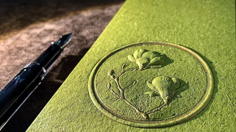 過年最佳禮物 / 素衣手執本(朱雀紅+勁松綠)手帳 筆記本