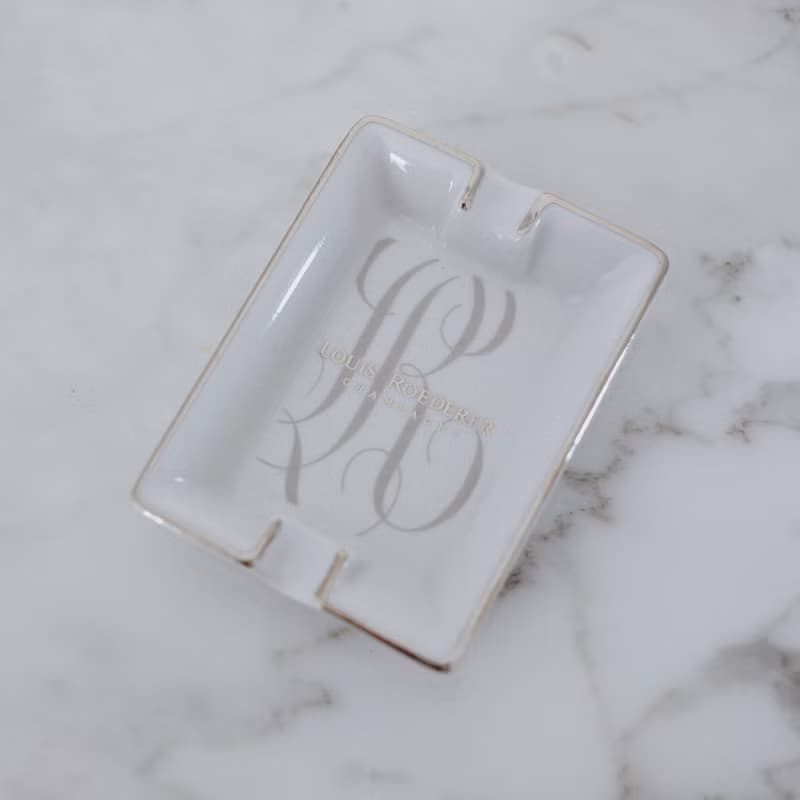 復古法國 LOUIS ROEDERER 香檳雪茄煙灰缸