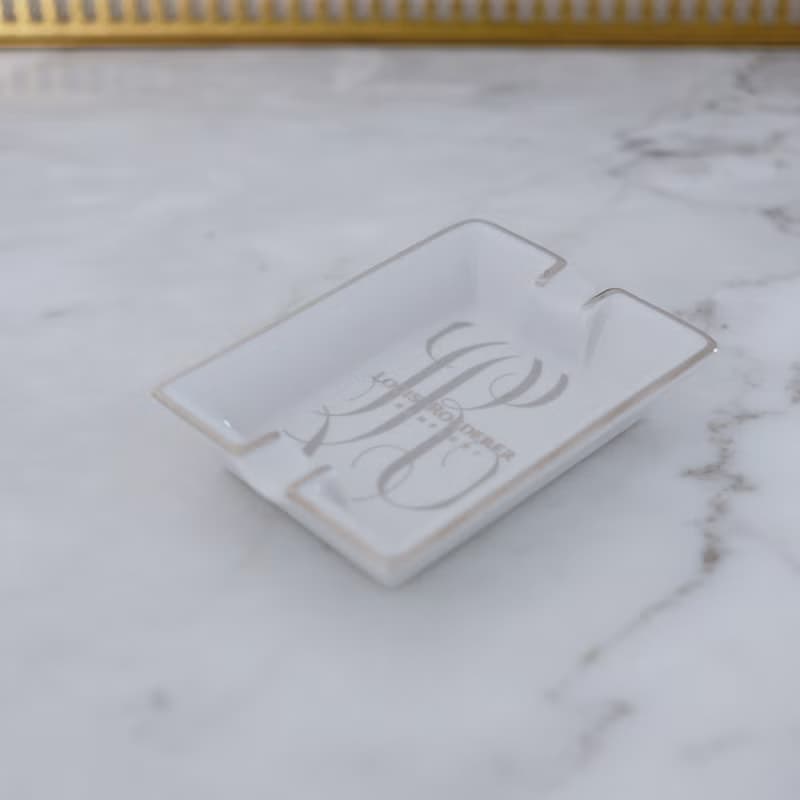 復古法國 LOUIS ROEDERER 香檳雪茄煙灰缸