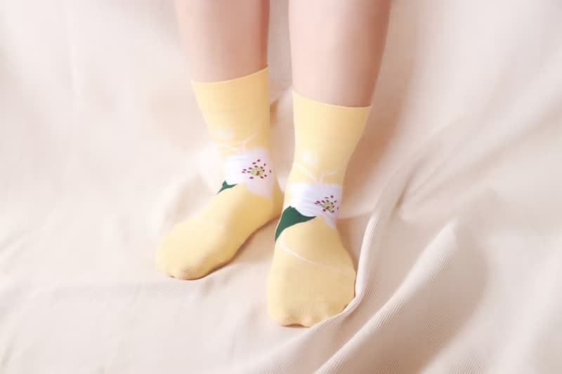 【水梨花果襪】對稱/不對稱襪 純真│想你的心不曾遠離