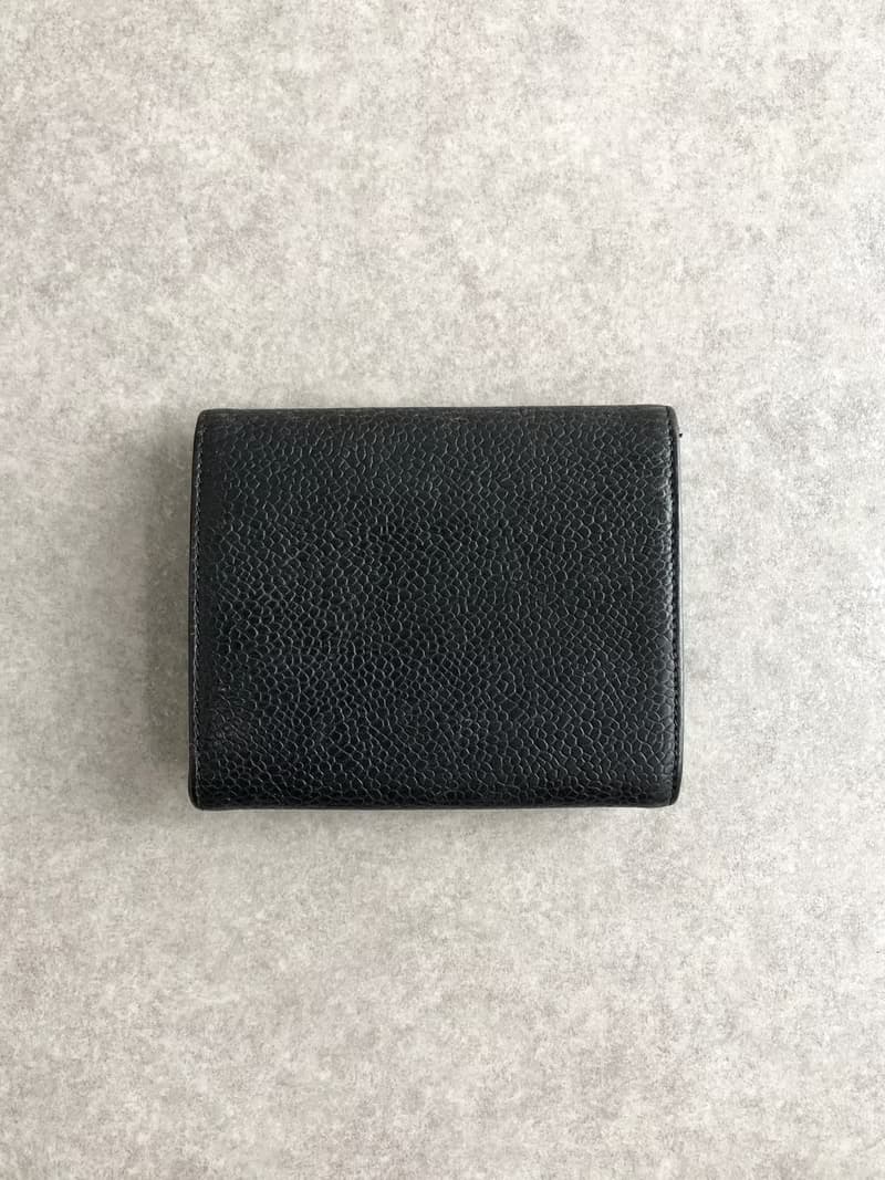 【 日本直送　名牌中古包 】CHANEL シャネル 財布 ブラック ココマーク レザー コインケース vintage ヴィンテージ オールド gscxim