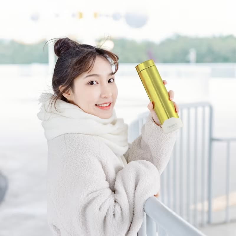 純鈦保溫瓶400ml 星光瓶(抗菌耐酸鹼/不卡味) (不含矽膠底套)禮物