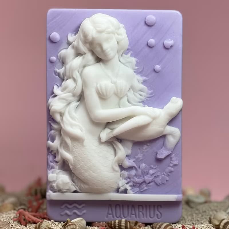 美人魚/香氛皂 12星座/水瓶座 手工皂