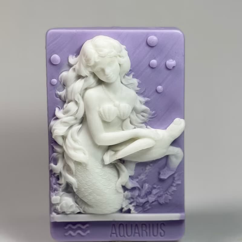 美人魚/香氛皂 12星座/水瓶座 手工皂
