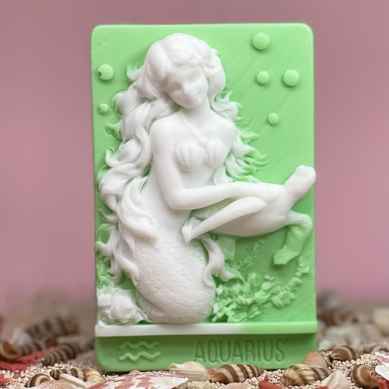 美人魚/香氛皂 12星座/水瓶座 手工皂