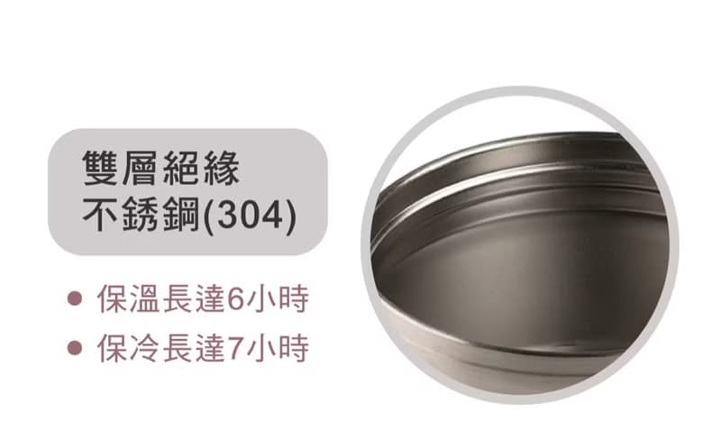 快速到貨【Citron】雙層食品保溫罐_森林綠