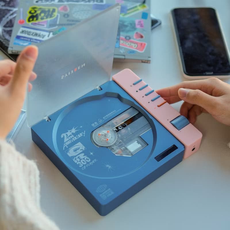 R300 CD player 高音質 便攜式 藍牙 (兩週年特別版)