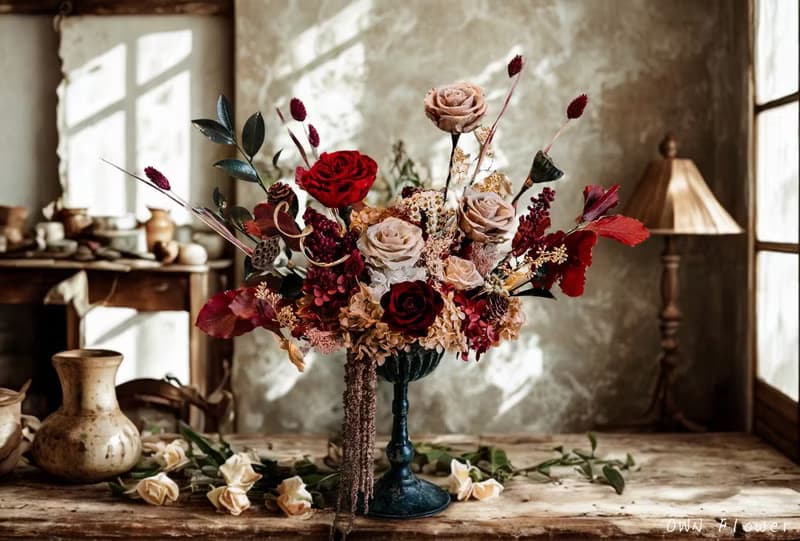 居家桌花/居家盆花/花禮/盆花/開幕花禮/永生花禮/賀禮/婚禮桌花