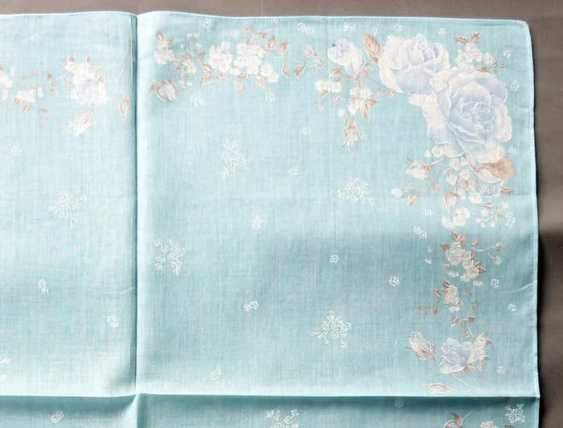 Pierre Balmain Paris Vintage Handkerchief Women Handkerchief 23 x 22.5 inches