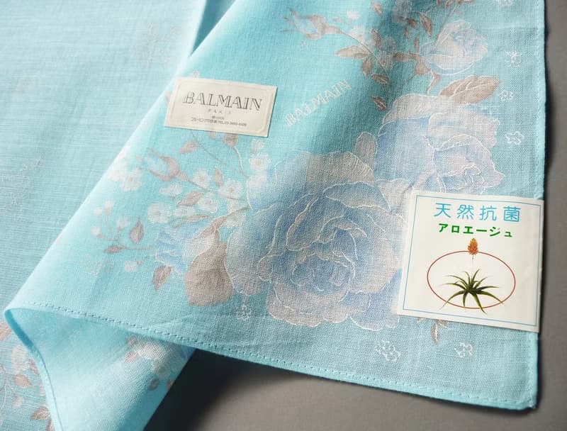 Pierre Balmain Paris Vintage Handkerchief Women Handkerchief 23 x 22.5 inches