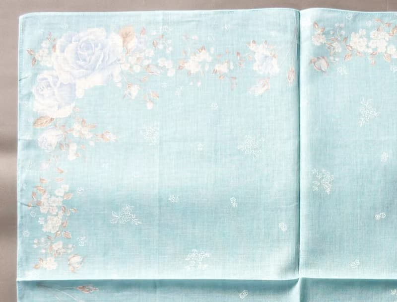 Pierre Balmain Paris Vintage Handkerchief Women Handkerchief 23 x 22.5 inches