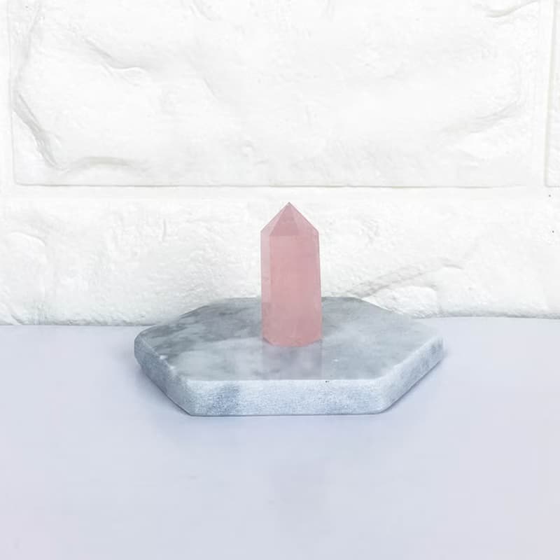 水晶柱-粉晶 黃虎眼石 黑曜石 螢石 白水晶 紫水晶辦公室裝置擺飾