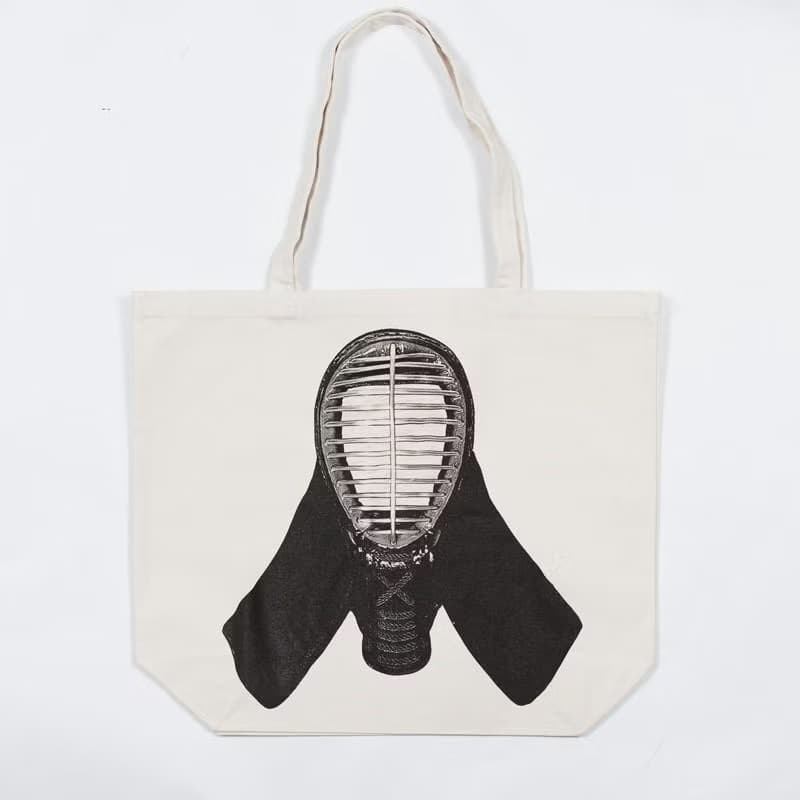 Kendo Tote Bag Canvas Sports Martial Arts Martial Arts Samurai Tcollector