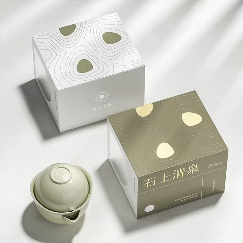 【聖誕禮盒】石上清泉 | 便捷式快客杯一壺兩杯中式功夫茶套裝