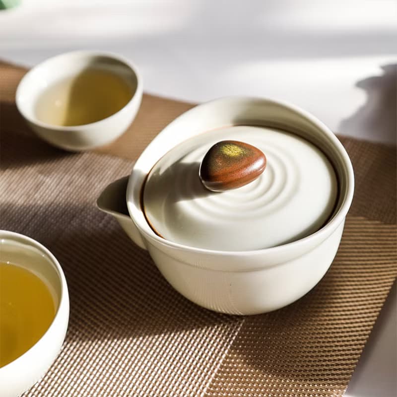 【聖誕禮盒】石上清泉 | 便捷式快客杯一壺兩杯中式功夫茶套裝