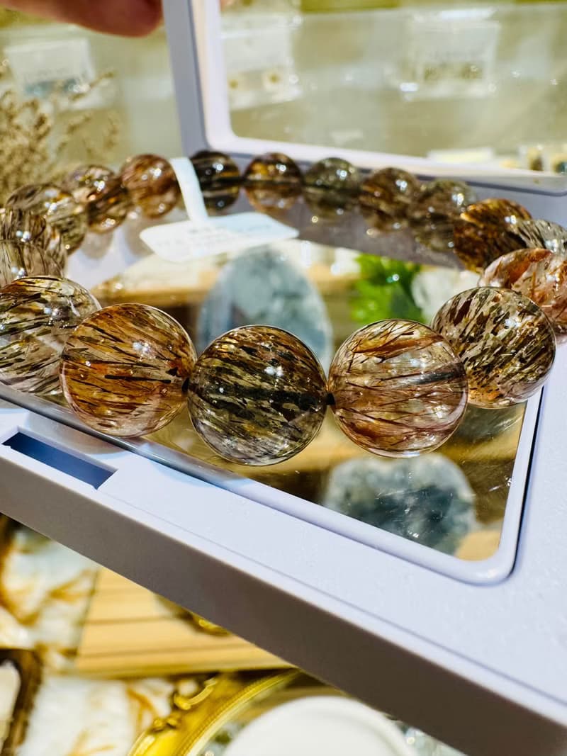 小精品招財濃色黑金超11.8-12mm44.65g旺正財招偏財貴人緣好運