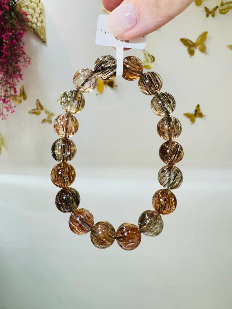 小精品招財濃色黑金超11.8-12mm44.65g旺正財招偏財貴人緣好運