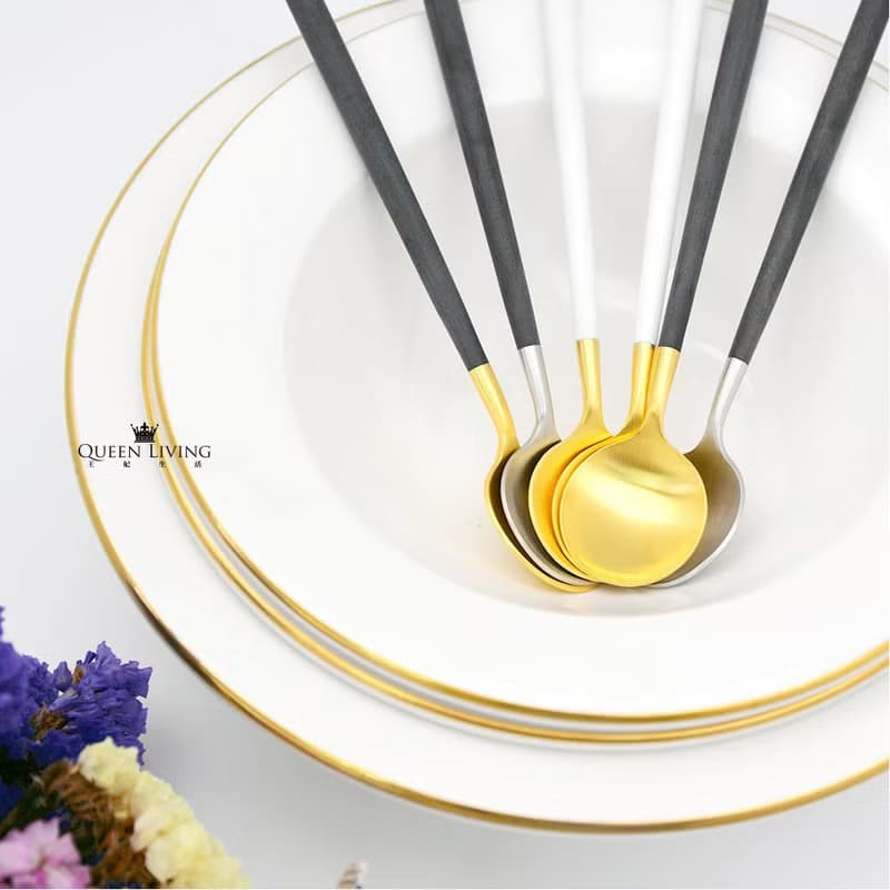 葡萄牙 Cutipol | GOA /  紅金 21CM 攪拌匙