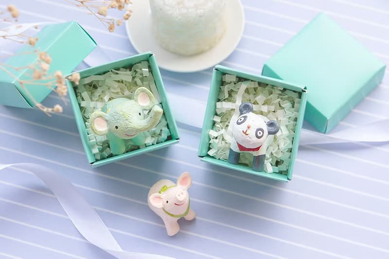 T盒裝 仰望星空動物磁鐵 可愛小禮盒 創意文具 驚喜抽獎 婚禮小物