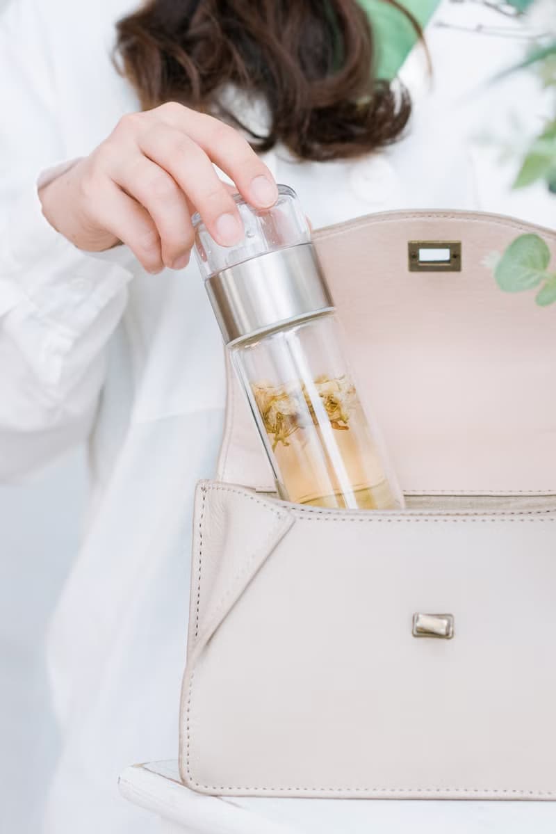 雙層玻璃泡茶杯-茶葉濾網(櫻花/桃花/紫藤花)200ml 母親節