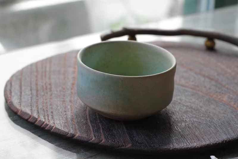 灑落人間的光手拉坏平光陶杯/茶杯