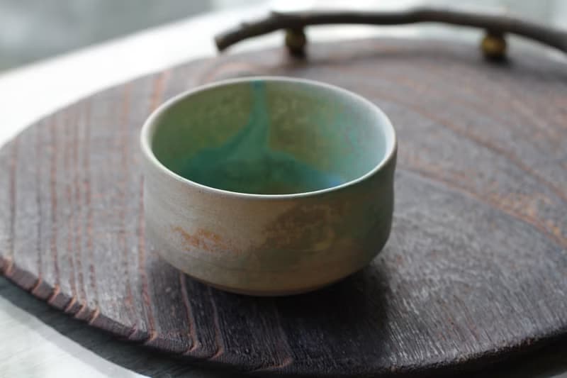 灑落人間的光手拉坏平光陶杯/茶杯