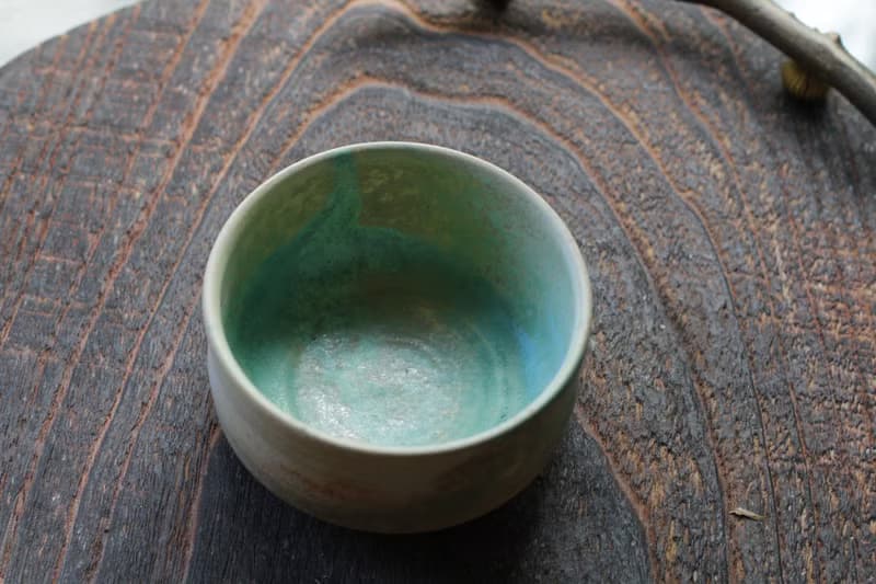 灑落人間的光手拉坏平光陶杯/茶杯